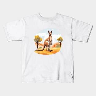 Cute Kangaroo Kids T-Shirt